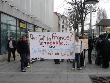 Lycée F.Arago Profs & Eleves Manifestation   2